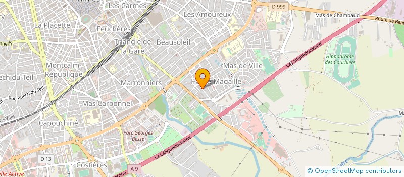 localisation de l'entreprise MONSIEUR ALFRED GAYTE  NIMES