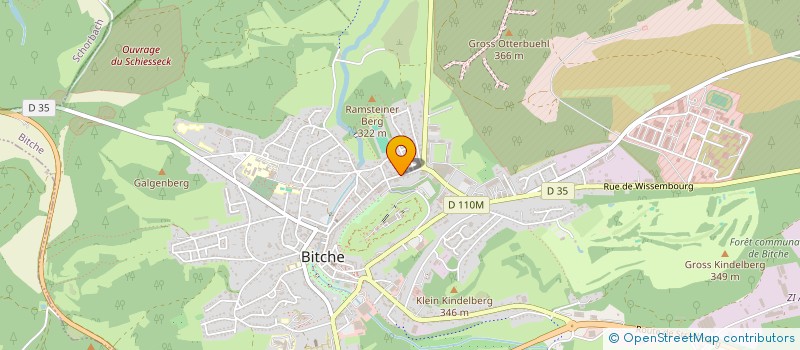 localisation de l'entreprise MONSIEUR ALFRED GEORGES à BITCHE
