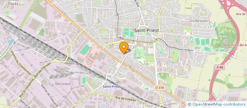 localisation de l'entreprise MONSIEUR ALFRED HOBEIKA  SAINT-PRIEST