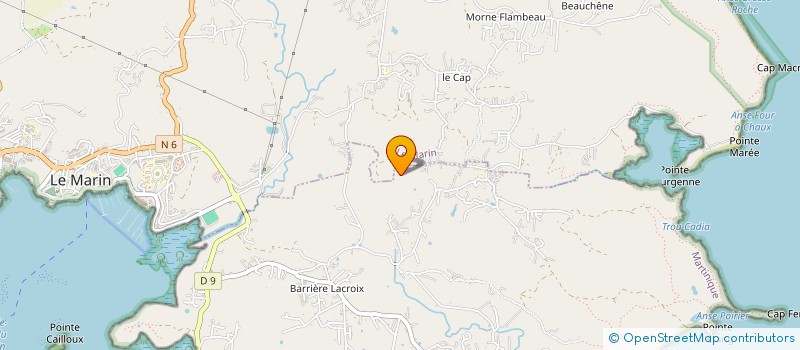 localisation de l'entreprise MONSIEUR ALFRED HODEBOURG  SAINTE-ANNE