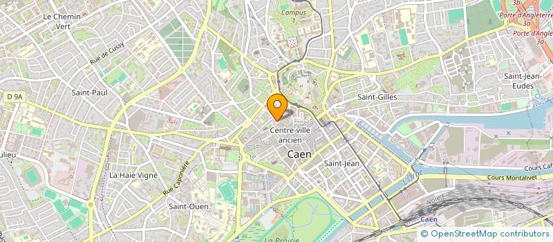 localisation de l'entreprise MONSIEUR ALFRED HOLLEY à CAEN