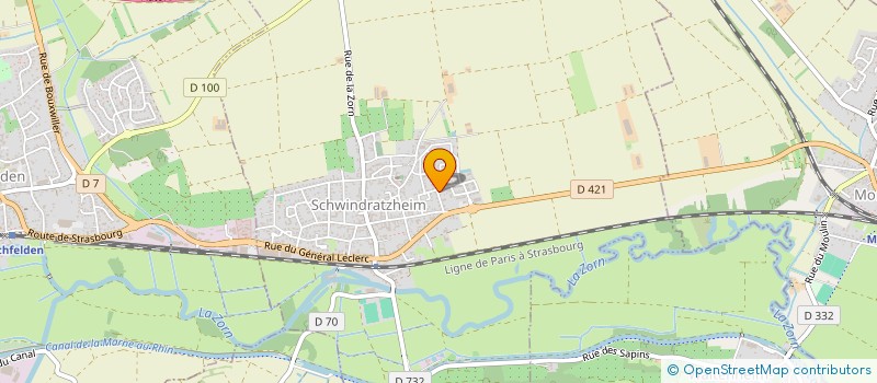 localisation de l'entreprise MONSIEUR ALFRED JACOB  HOHFRANKENHEIM