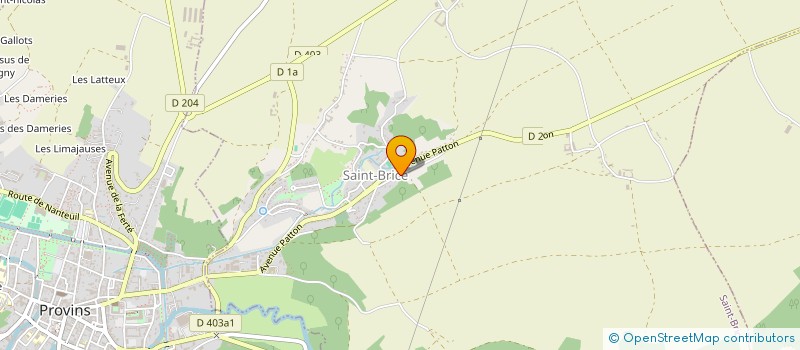 localisation de l'entreprise MONSIEUR ALFRED JEAN BAPTISTE  SAINT-BRICE