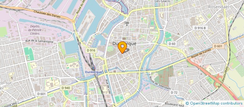 localisation de l'entreprise MONSIEUR ALFRED JOSSERAND à DUNKERQUE