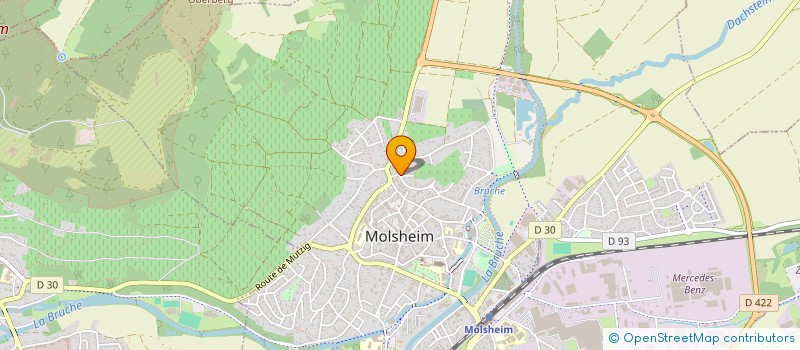 localisation de l'entreprise MONSIEUR ALFRED JOST  DORLISHEIM