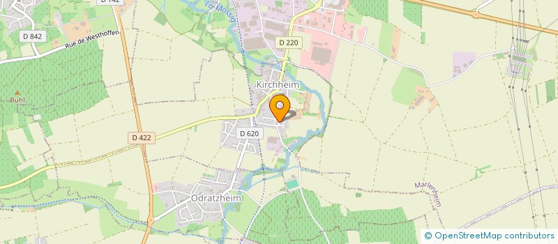 localisation de l'entreprise MONSIEUR ALFRED KASPAR  KIRCHHEIM