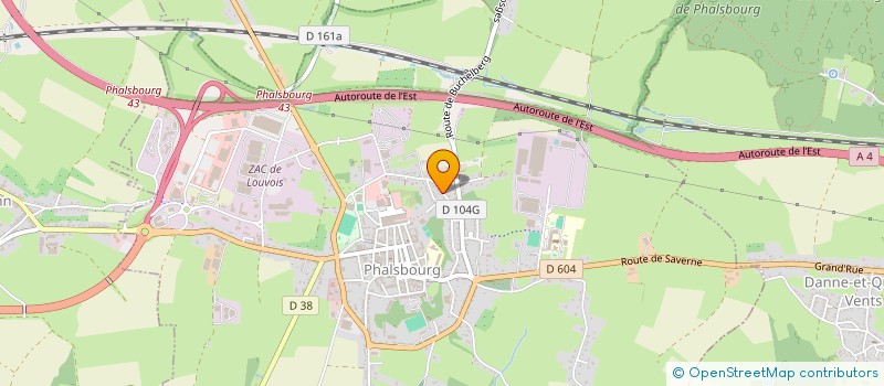 localisation de l'entreprise MONSIEUR ALFRED KASSEL  PHALSBOURG