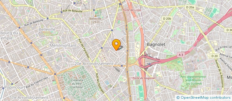 localisation de l'entreprise MONSIEUR ALFRED LAPEE à PARIS