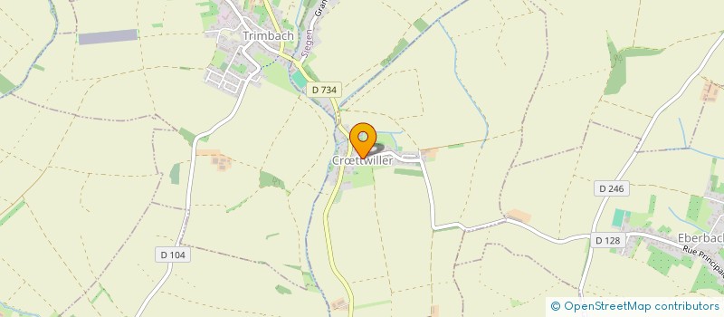 localisation de l'entreprise MONSIEUR ALFRED LORENTZ  CRTTWILLER