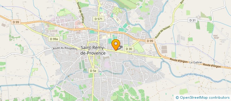 localisation de l'entreprise MONSIEUR ALFRED LUCHESI  SAINT-REMY-DE-PROVENCE