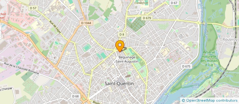 localisation de l'entreprise MONSIEUR ALFRED MALLIARD à SAINT-QUENTIN