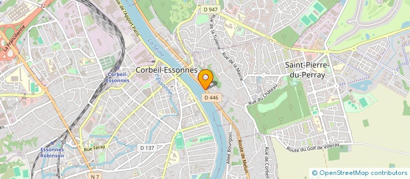 localisation de l'entreprise MONSIEUR ALFRED MARIE  CORBEIL-ESSONNES
