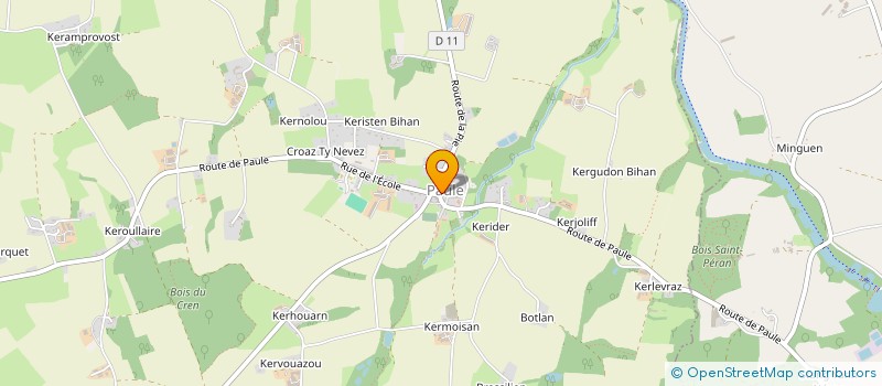 localisation de l'entreprise MONSIEUR ALFRED MARTORANA  TREBRIVAN