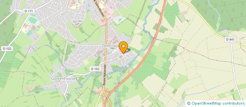 localisation de l'entreprise MONSIEUR ALFRED MENGUS  OTTERSWILLER