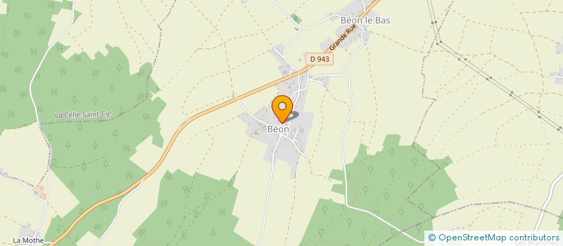 localisation de l'entreprise MONSIEUR ALFRED MOREIRA DE OLIVEIRA  BEON