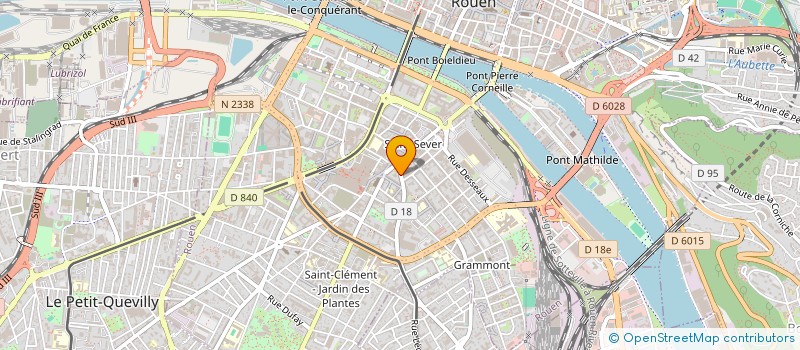 localisation de l'entreprise MONSIEUR ALFRED MOREL  ROUEN