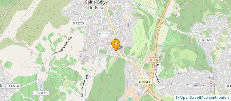 localisation de l'entreprise MONSIEUR ALFRED MUNCHOW à SAINT-GELY-DU-FESC