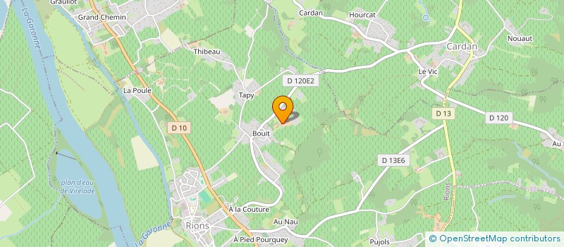 localisation de l'entreprise MONSIEUR ALFRED ORNE  RIONS