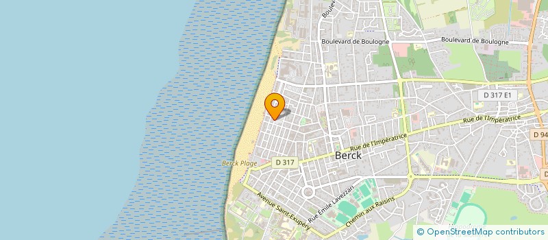 localisation de l'entreprise MONSIEUR ALFRED PETIT  BERCK