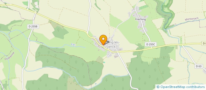 localisation de l'entreprise MONSIEUR ALFRED PIERRE  KERLING-LES-SIERCK