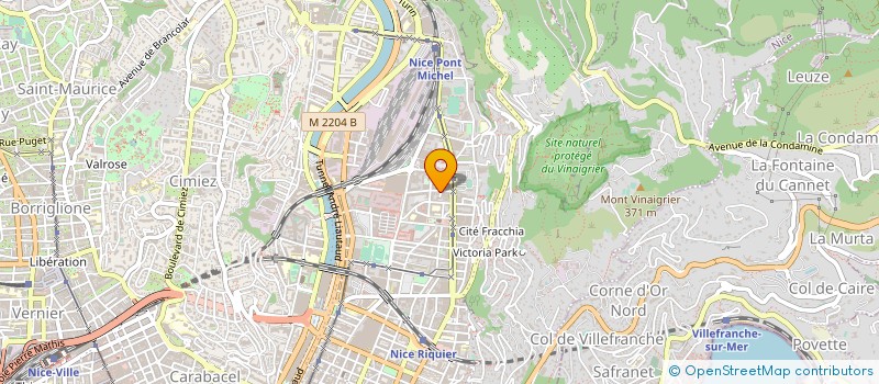 localisation de l'entreprise MONSIEUR ALFRED POSCHEL à NICE