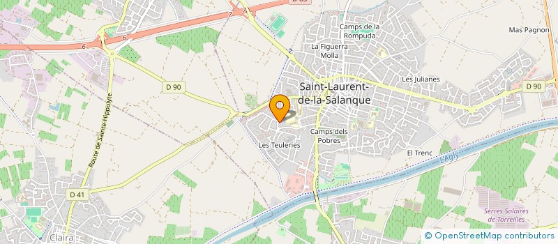 localisation de l'entreprise MONSIEUR ALFRED REGNIER  PARIS