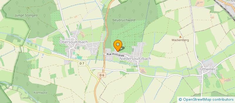 localisation de l'entreprise MONSIEUR ALFRED REICHERT  NIEDERSOULTZBACH