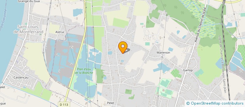 localisation de l'entreprise MONSIEUR ALFRED RENARD  AMBARES-ET-LAGRAVE