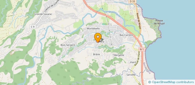 localisation de l'entreprise MONSIEUR ALFRED ROSEDEL à PETIT-BOURG