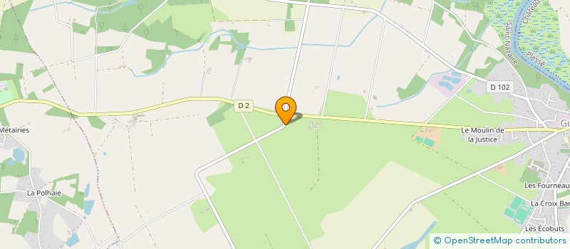 localisation de l'entreprise MONSIEUR ALFRED ROULLAUD  GUENROUET