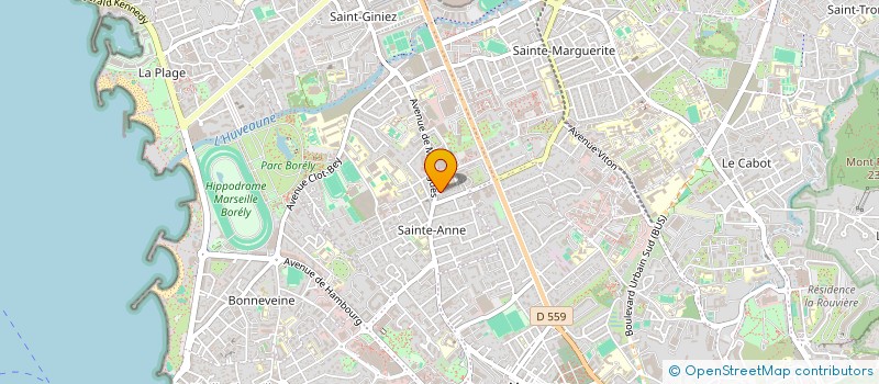 localisation de l'entreprise MONSIEUR ALFRED SIBILLE  MARSEILLE