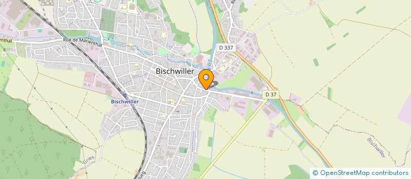 localisation de l'entreprise MONSIEUR ALFRED SONNTAG  BISCHWILLER