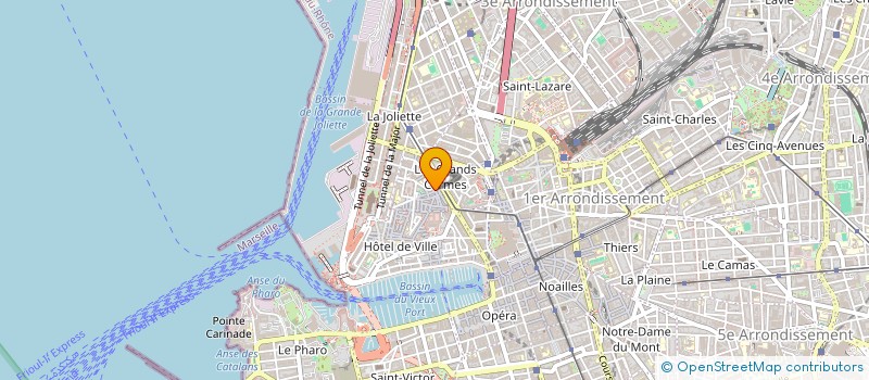 localisation de l'entreprise MONSIEUR ALFRED SOUBEYRAT à MARSEILLE