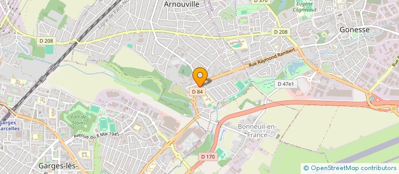 localisation de l'entreprise MONSIEUR ALFRED STOKLOSA  ARNOUVILLE