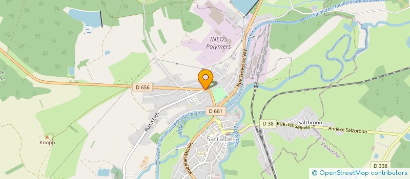 localisation de l'entreprise MONSIEUR ALFRED SUTTER à SARRALBE