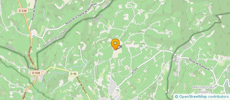 localisation de l'entreprise MONSIEUR ALFRED TROUVE  PUYMERAS