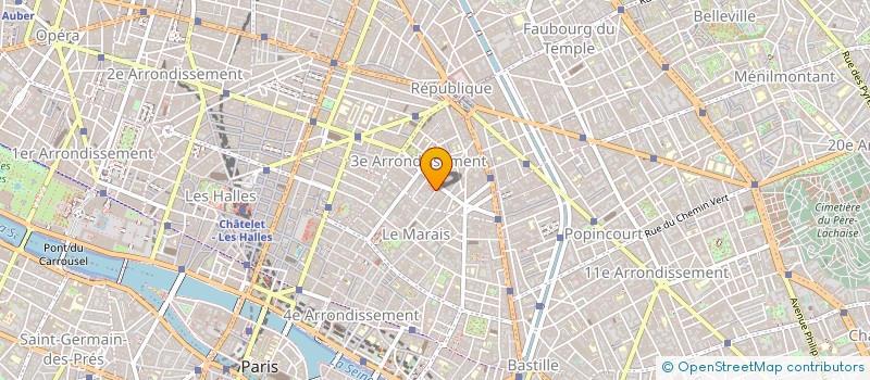 localisation de l'entreprise MONSIEUR ALFRED VETTRAINO à PARIS