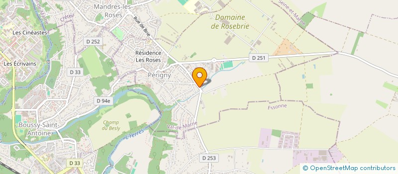 localisation de l'entreprise MONSIEUR ALFRED VIOLET à PERIGNY