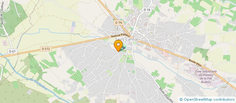 localisation de l'entreprise MONSIEUR ALFRED WEGENER  SAINT-CANNAT