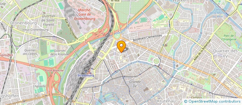 localisation de l'entreprise MONSIEUR ALFRED WENDLING à STRASBOURG