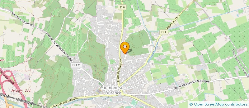 localisation de l'entreprise MONSIEUR ALFREDO CARVALHO DA SILVA VALENTE  CAUMONT-SUR-DURANCE