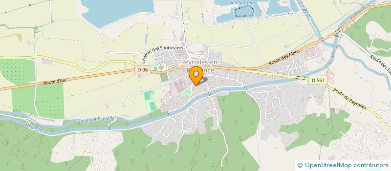 localisation de l'entreprise MONSIEUR ALFREDO CURCIO  PEYROLLES-EN-PROVENCE