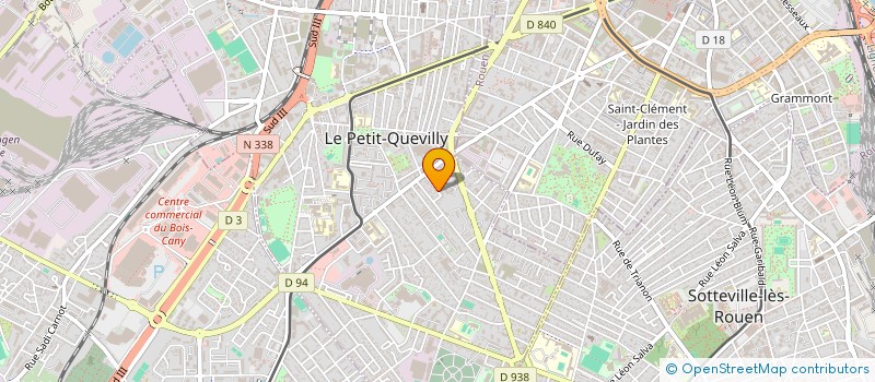 localisation de l'entreprise MONSIEUR ALFREDO DA CONCEICAO OLIVEIRA à LE PETIT-QUEVILLY