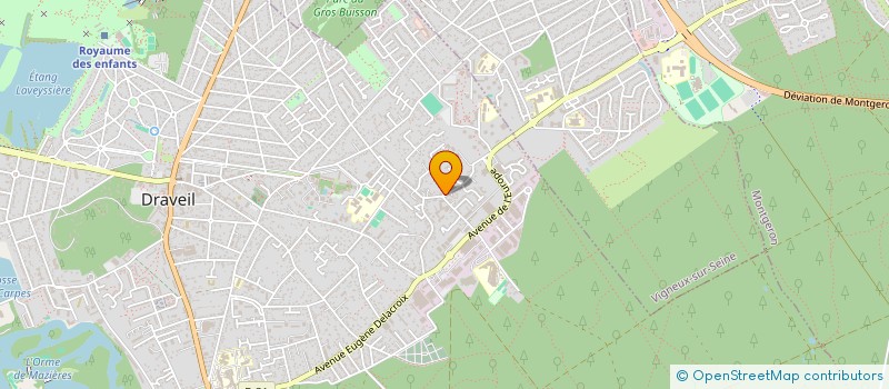 localisation de l'entreprise MONSIEUR ALFREDO DA SILVA TEIXEIRA à DRAVEIL