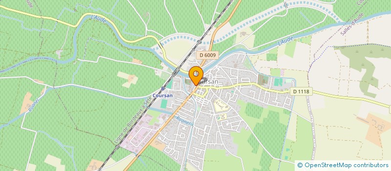 localisation de l'entreprise MONSIEUR ALFREDO FONTES DA FONSECA  COURSAN