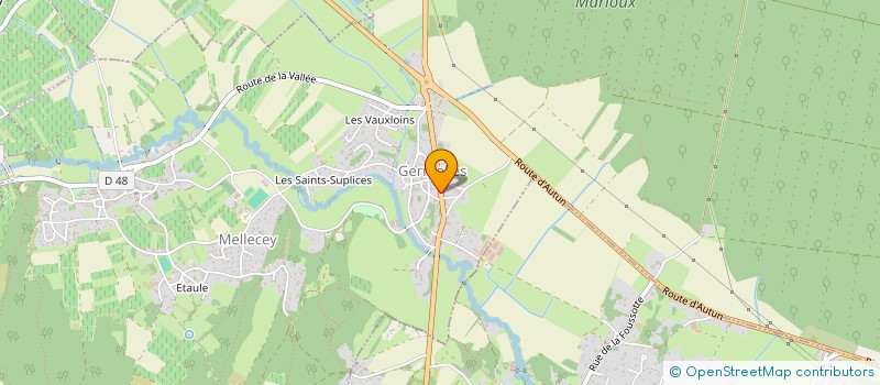 localisation de l'entreprise MONSIEUR ALFREDO LONGOBUCCO  MELLECEY