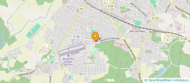 localisation de l'entreprise MONSIEUR ALFREDO LOPES VAGUEIRO à DAX