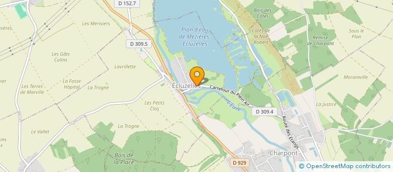 localisation de l'entreprise MONSIEUR ALFREDO LOPEZ à ECLUZELLES