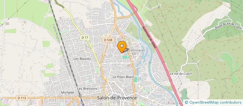 localisation de l'entreprise MONSIEUR ALFREDO MACCOTTA à SALON-DE-PROVENCE