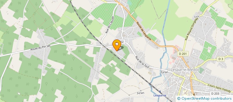 localisation de l'entreprise MONSIEUR ALFREDO NACIMIENTO  GAILLAN-EN-MEDOC